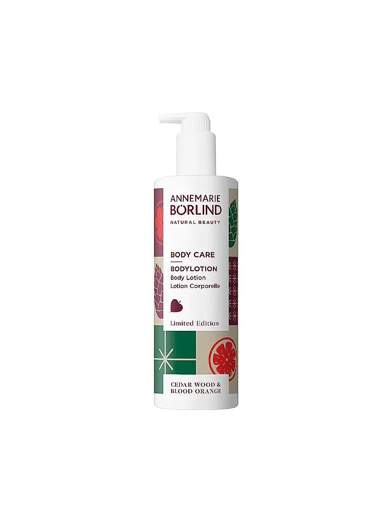 ANNEMARIE BÖRLIND | Cedar Wood & Blood Orange Bodylotion 400ml | Keine Farbe