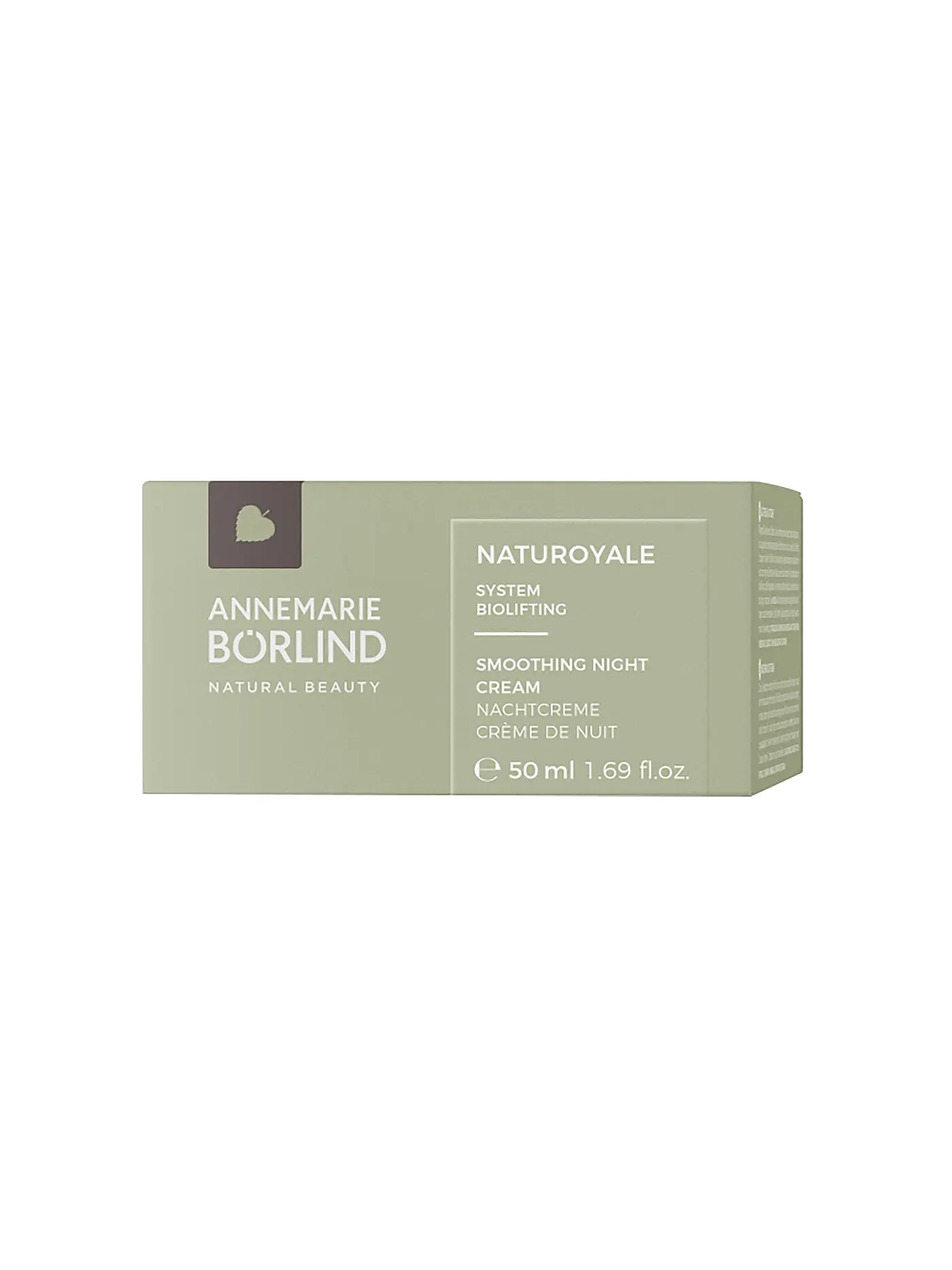 ANNEMARIE BÖRLIND | Gesichtscreme - NATUROYALE Smoothing Night Cream 50ml | keine Farbe