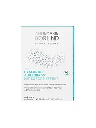 ANNEMARIE BÖRLIND | HYALURON AUGENPADS mit Sofort-Effekt 6 Stück | keine Farbe