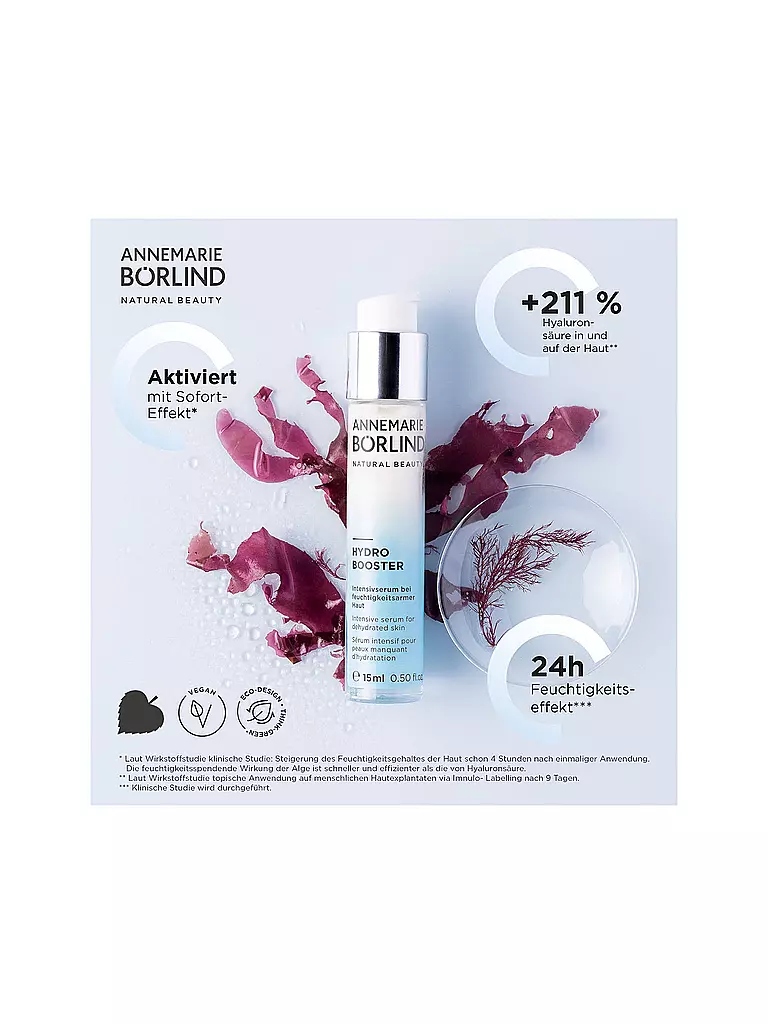 ANNEMARIE BÖRLIND | HYDRO BOOSTER INTENSIVSERUM 15ml | keine Farbe