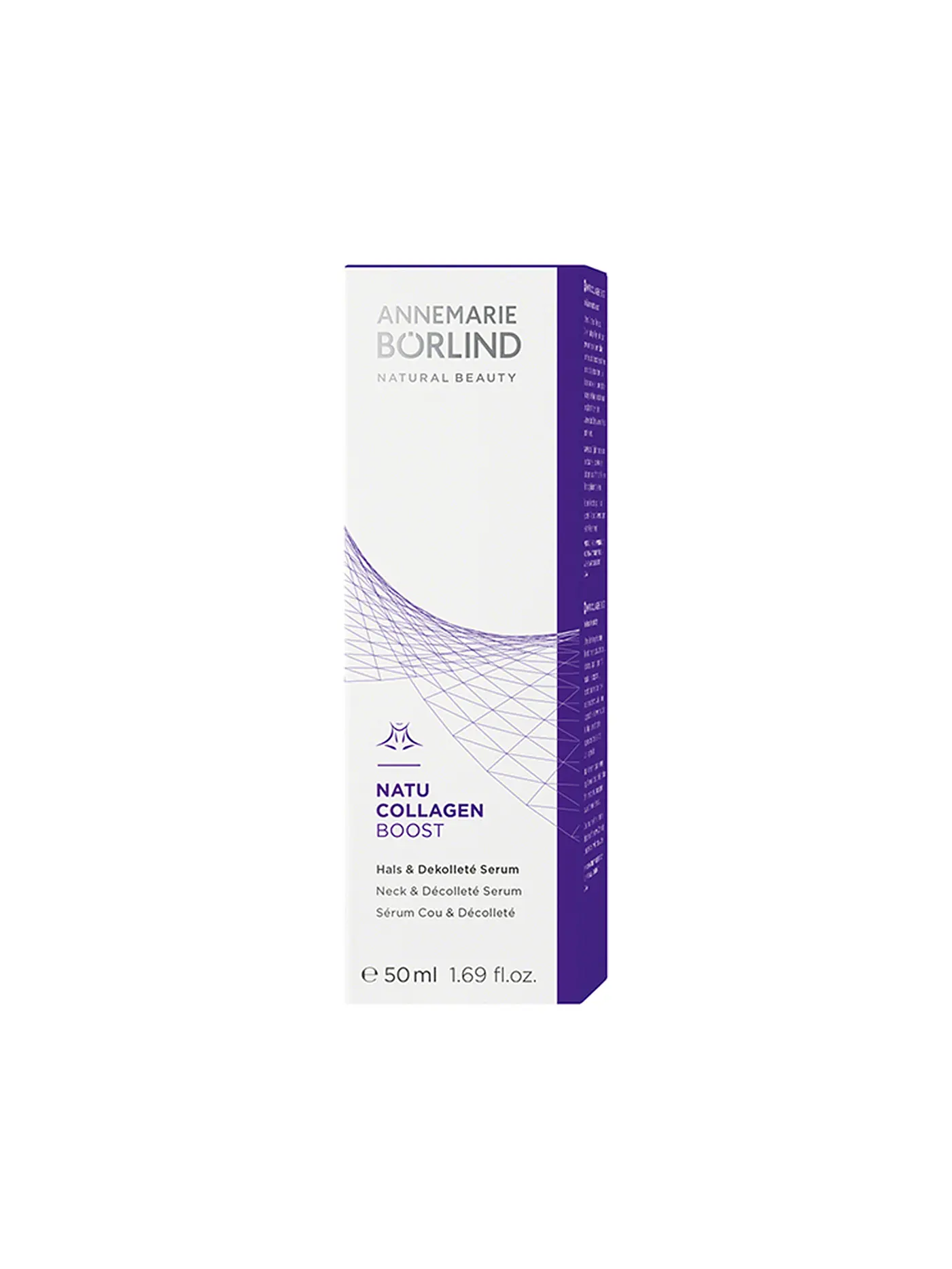 ANNEMARIE BÖRLIND | NATU COLLAGEN Hals & Dekolleté Serum 50ml | keine Farbe