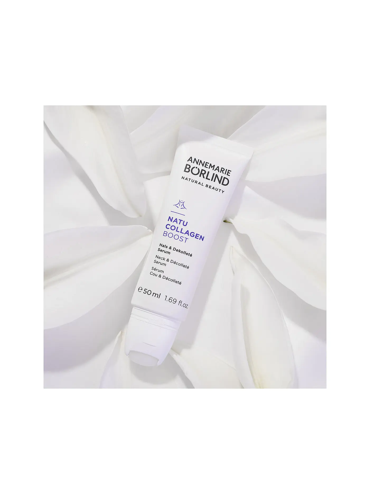 ANNEMARIE BÖRLIND | NATU COLLAGEN Hals & Dekolleté Serum 50ml | keine Farbe
