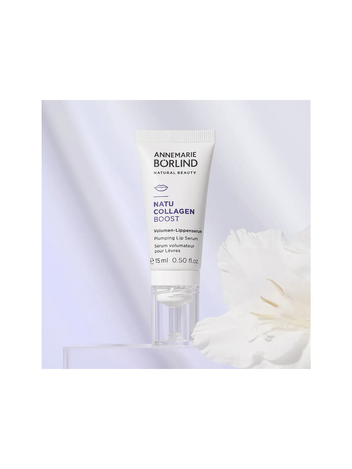ANNEMARIE BÖRLIND | NATU COLLAGEN Volumen- Lippenserum 15ml | transparent