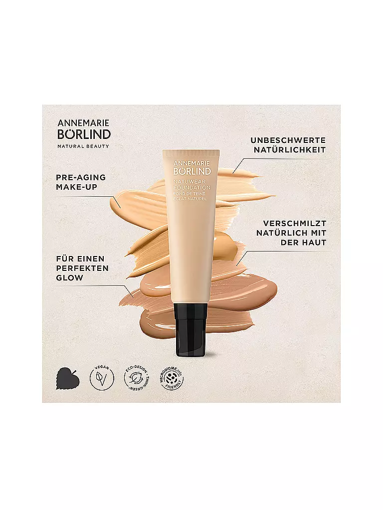 ANNEMARIE BÖRLIND | NATUWEAR® FOUNDATION (13 Mocha) | braun
