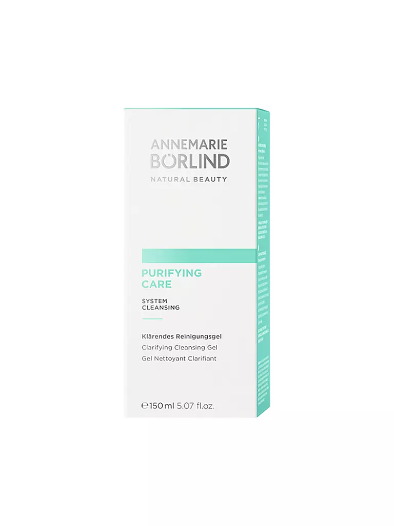 ANNEMARIE BÖRLIND | PURIFYING CARE Klärendes Reinigungsgel 150ml | keine Farbe