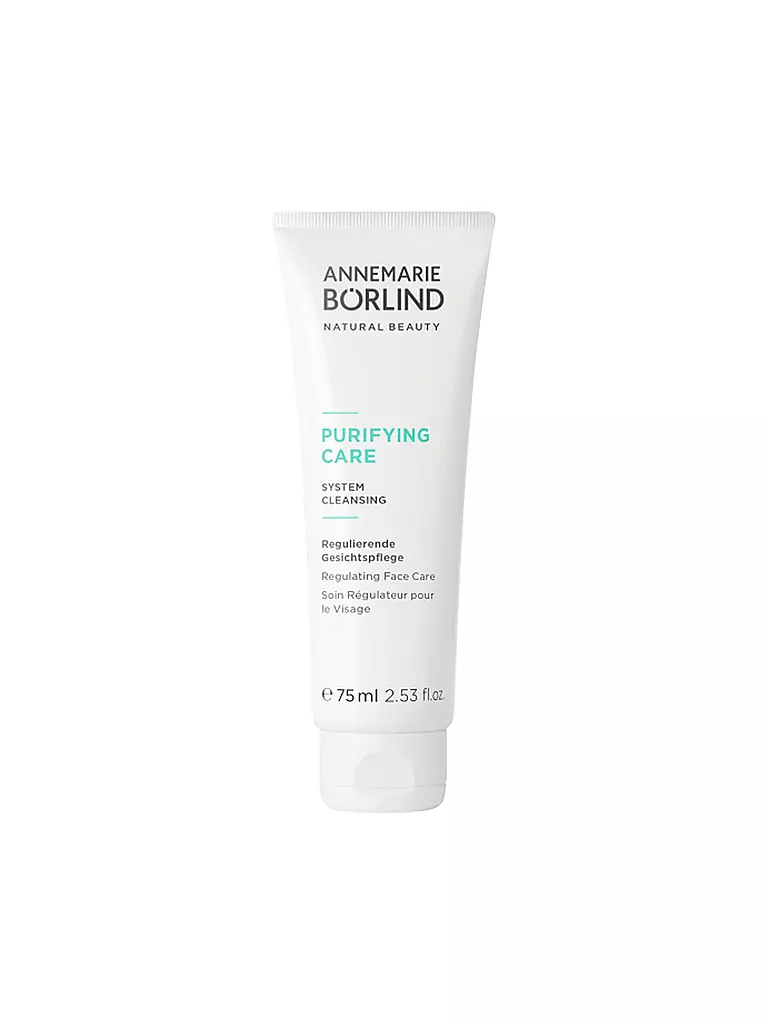 ANNEMARIE BÖRLIND | PURIFYING CARE Regulierende Gesichtspflege 75ml | keine Farbe