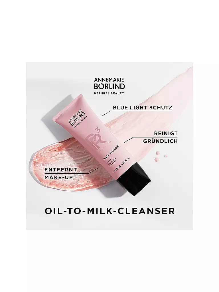 ANNEMARIE BÖRLIND | ROSE NATURE OIL-TO-MILK CLEANSER 125ml | keine Farbe