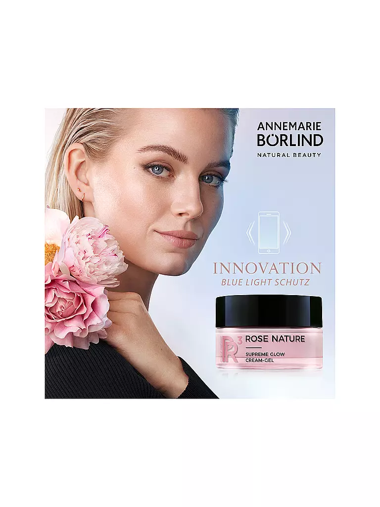 ANNEMARIE BÖRLIND | ROSE NATURE SUPREME GLOW CREAM-GEL 50ml | keine Farbe