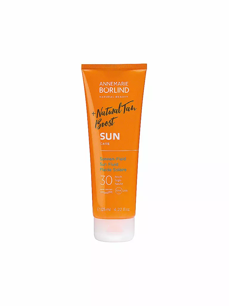ANNEMARIE BÖRLIND | Sonnenpflege - SUN CARE Natural Tan Boost Sonnen-Fluid LSF 30 125ml | keine Farbe