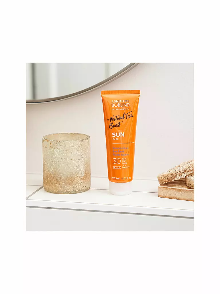 ANNEMARIE BÖRLIND | Sonnenpflege - SUN CARE Natural Tan Boost Sonnen-Fluid LSF 30 125ml | keine Farbe