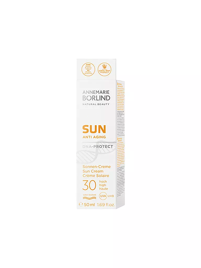 ANNEMARIE BÖRLIND | SUN ANTI-AGING Sonnen Creme DNA Protect LSF 30 50ml | keine Farbe