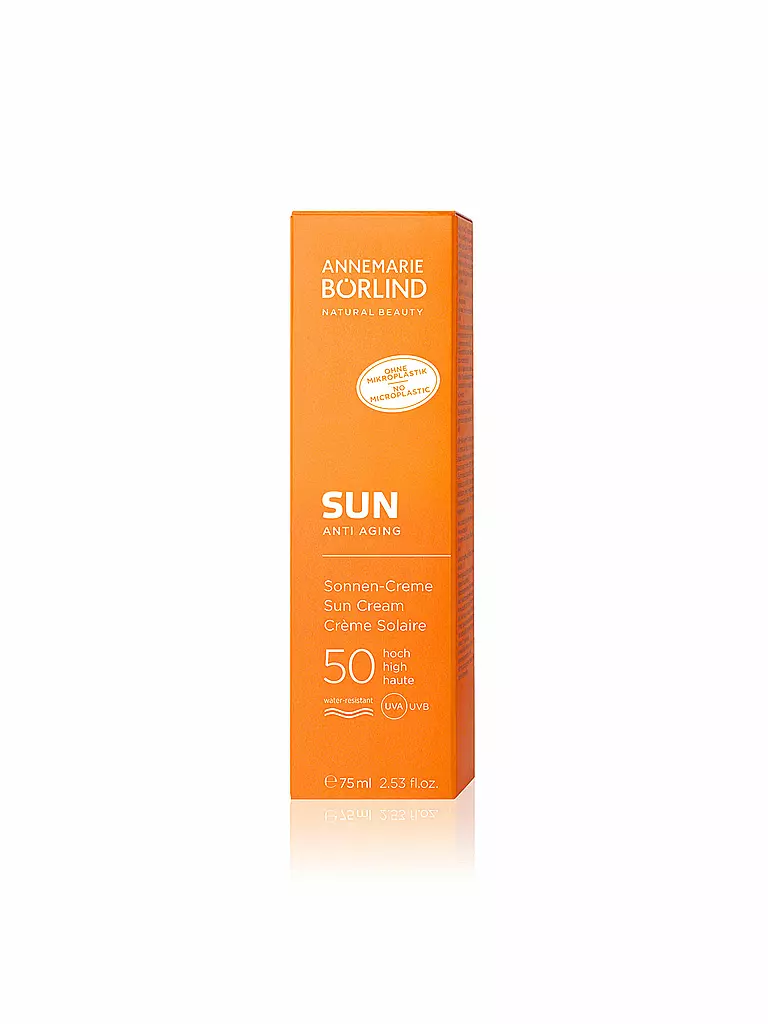 ANNEMARIE BÖRLIND | SUN ANTI-AGING Sonnen-Creme LSF 50 75ml | keine Farbe