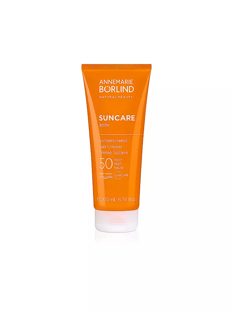ANNEMARIE BÖRLIND | SUNCARE BODY Sonnencreme LSF 50 200ml | keine Farbe