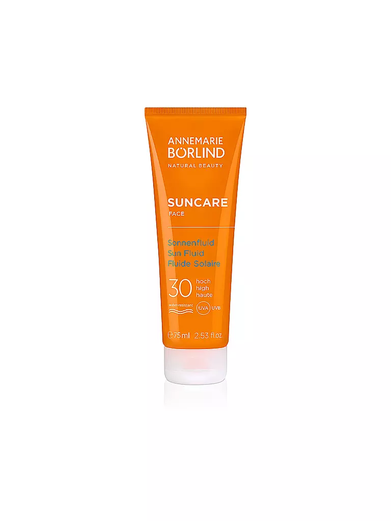 ANNEMARIE BÖRLIND | SUNCARE FACE Sonnenfluid LSF 30 75ml | keine Farbe