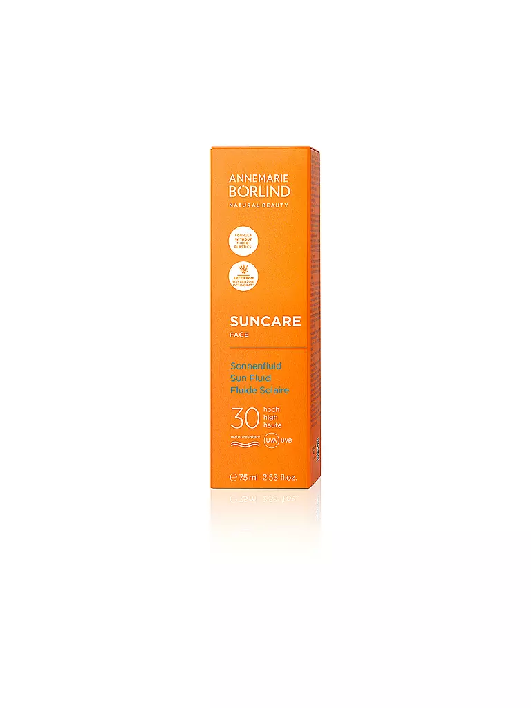 ANNEMARIE BÖRLIND | SUNCARE FACE Sonnenfluid LSF 30 75ml | keine Farbe