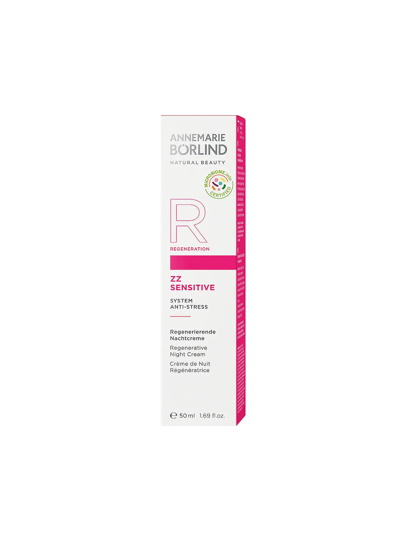 ANNEMARIE BÖRLIND | ZZ SENSITIVE Regenerierende Nachtcreme 50ml | keine Farbe
