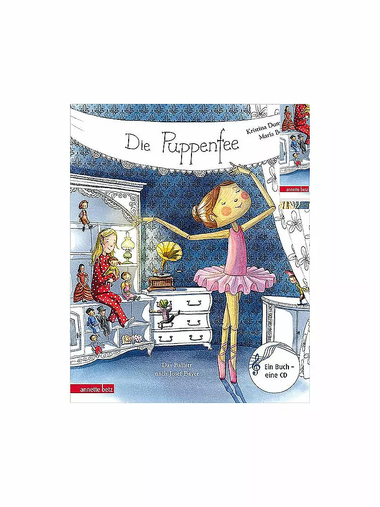 ANNETTE BETZ VERLAG | Buch - Die Puppenfee mit 1 Audio-CD | keine Farbe