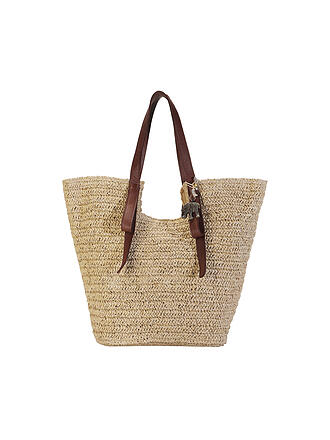 ANOKHI | Tasche - Schultertasche RAFFIA