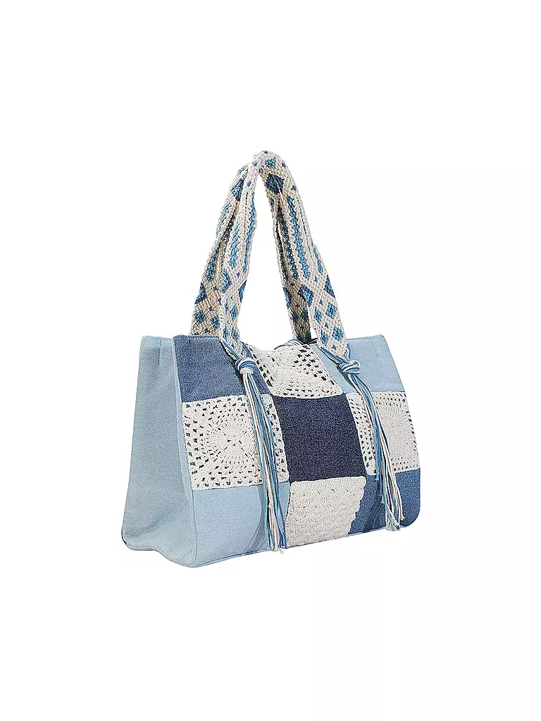 ANOKHI | Tasche - Tote Bag BOOK TOTE Large | hellblau