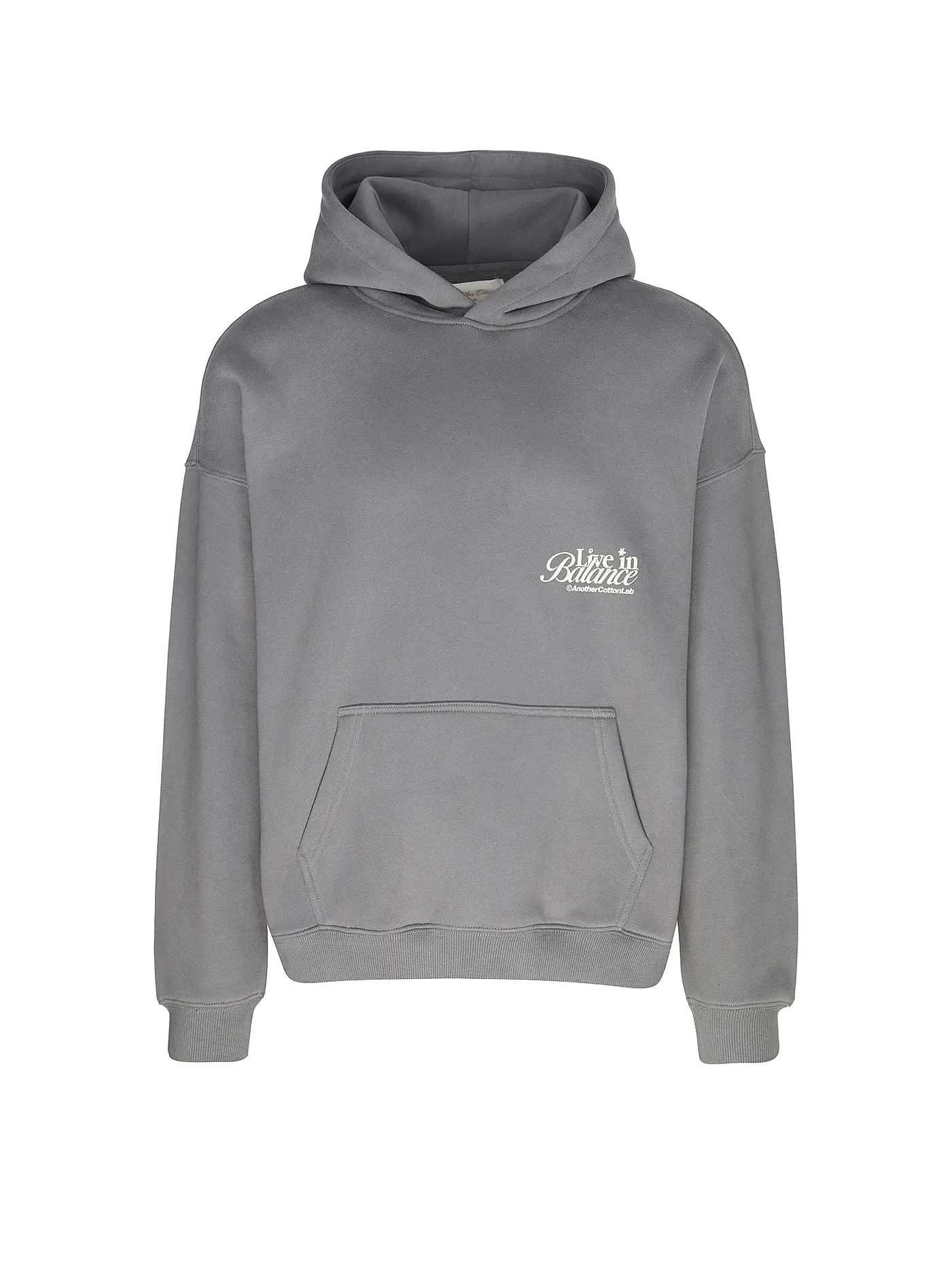 ANOTHER COTTON LAB | Kapuzensweater - Hoodie  | grau