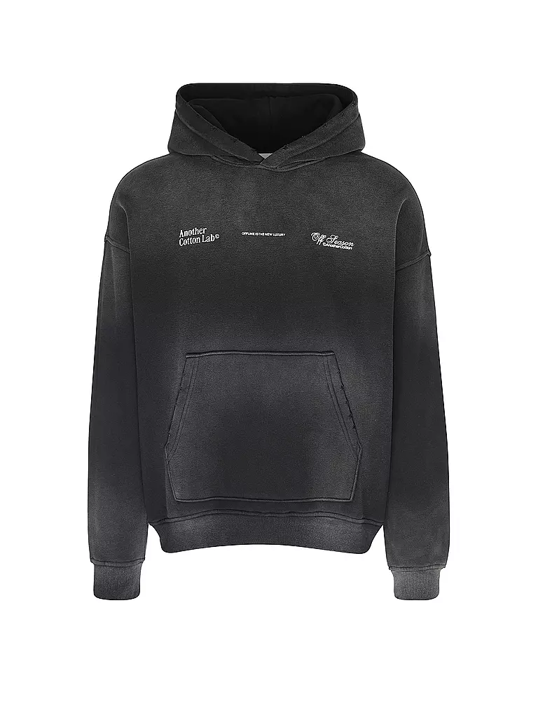 ANOTHER COTTON LAB | Kapuzensweater - Hoodie Oversized Fit OFFLINE LUXURY  | schwarz