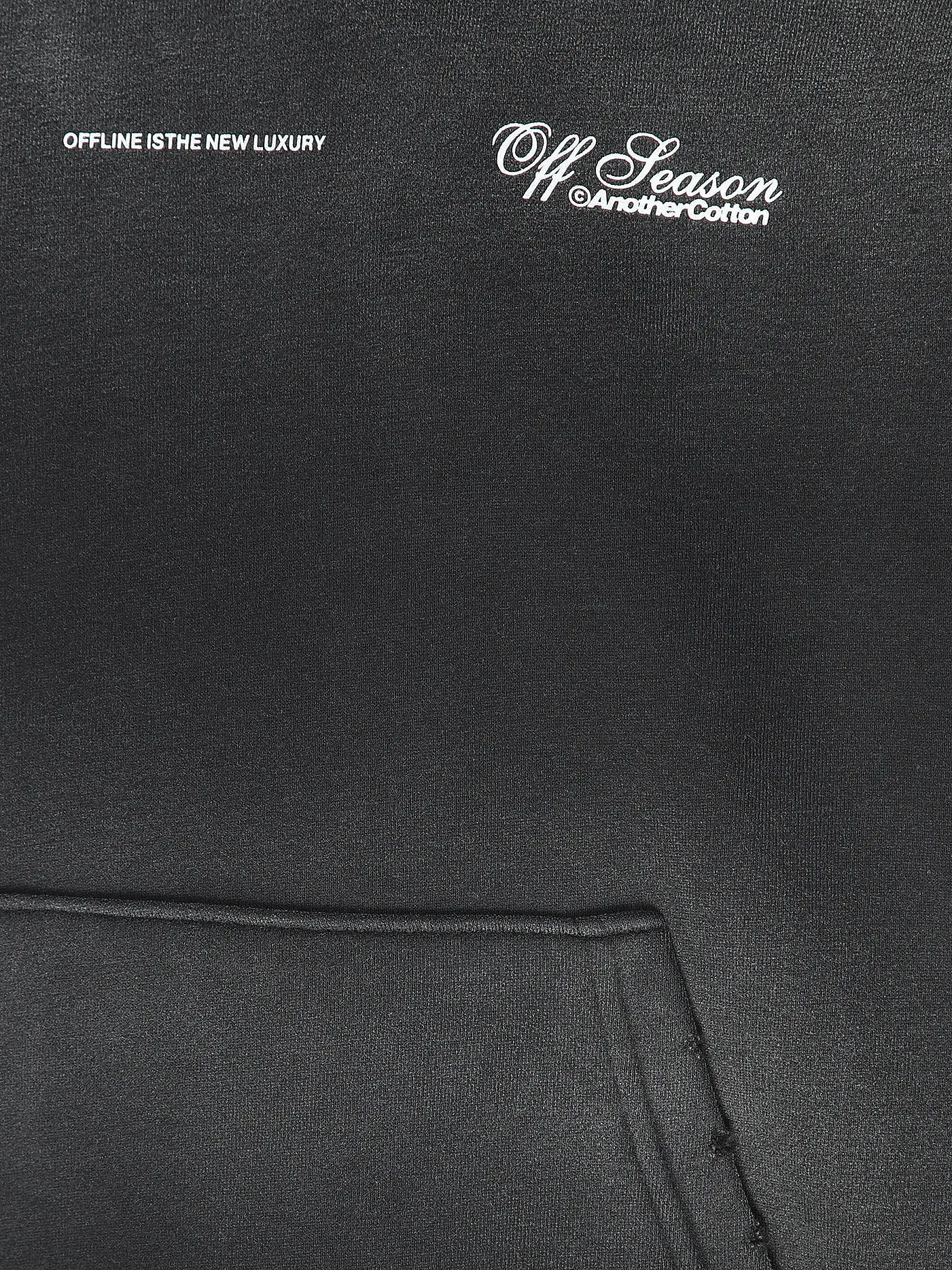 ANOTHER COTTON LAB | Kapuzensweater - Hoodie Oversized Fit OFFLINE LUXURY  | schwarz