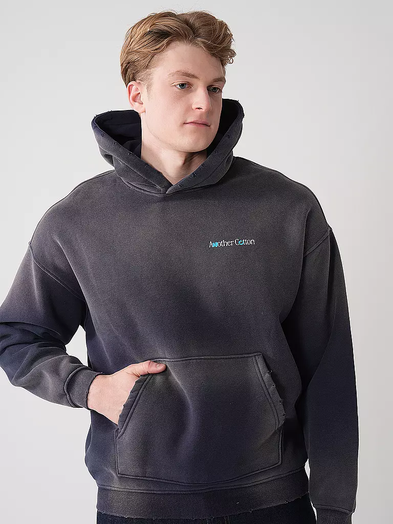 ANOTHER COTTON LAB | Kapuzensweater - Hoodie | blau