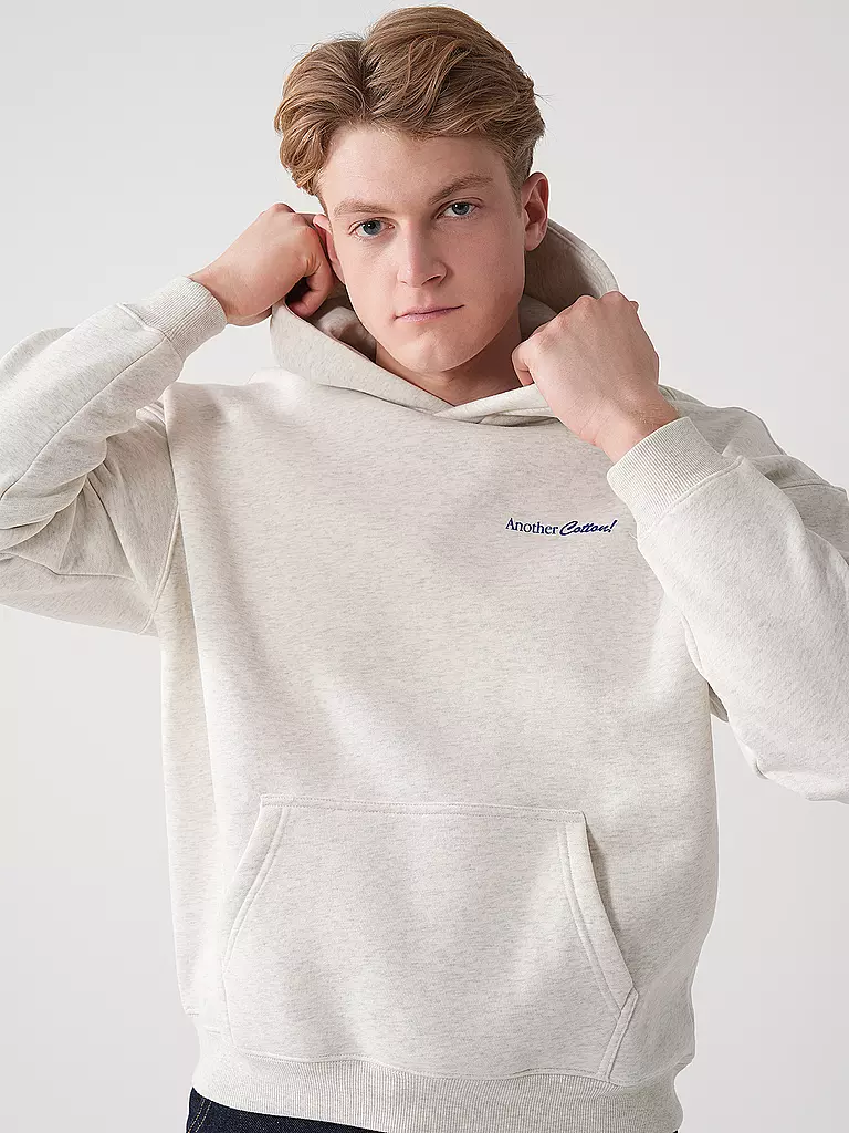 ANOTHER COTTON LAB | Kapuzensweater - Hoodie | hellgrau