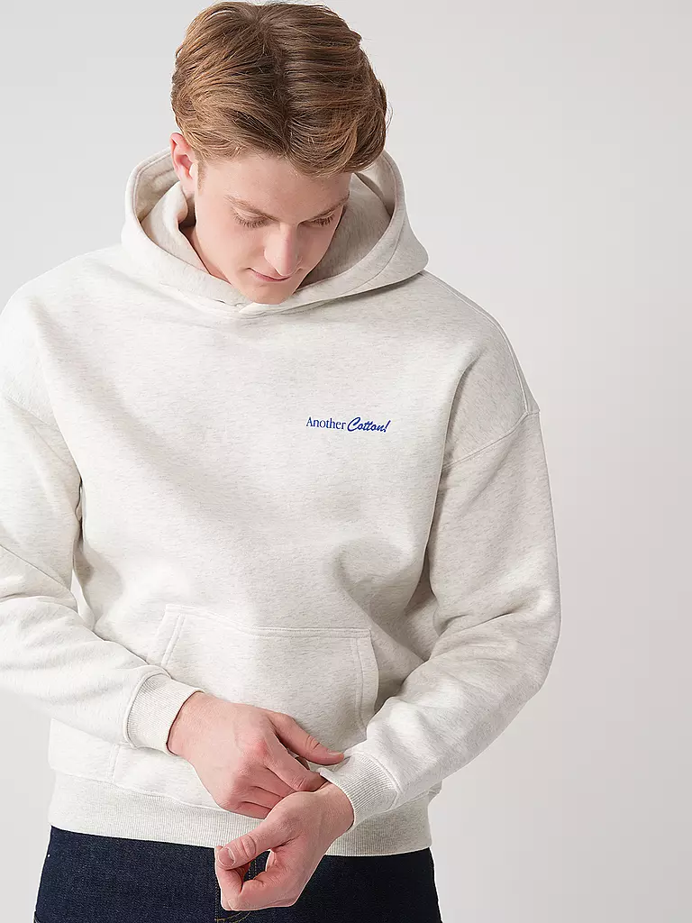 ANOTHER COTTON LAB | Kapuzensweater - Hoodie | hellgrau