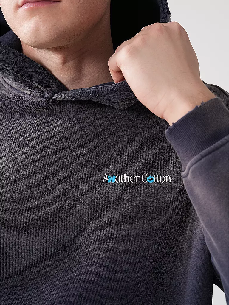 ANOTHER COTTON LAB | Kapuzensweater - Hoodie | blau