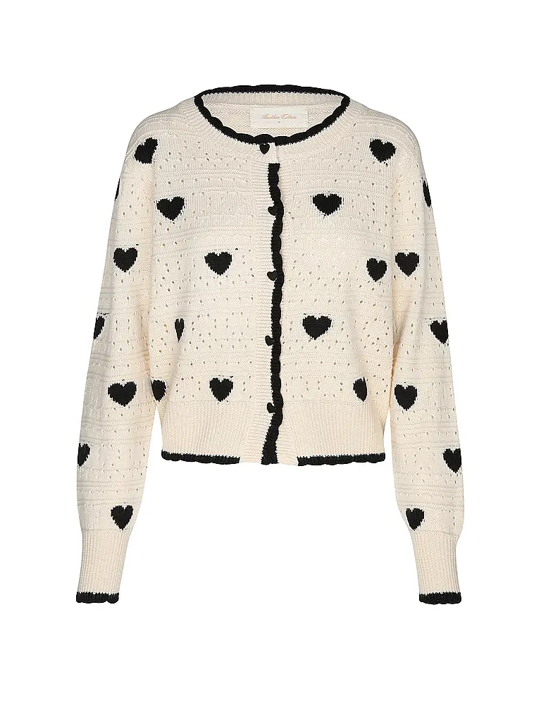 ANOTHER COTTON LAB | Strickjacke | schwarz