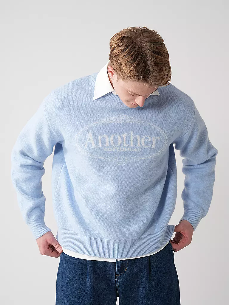 ANOTHER COTTON LAB | Sweater | hellblau