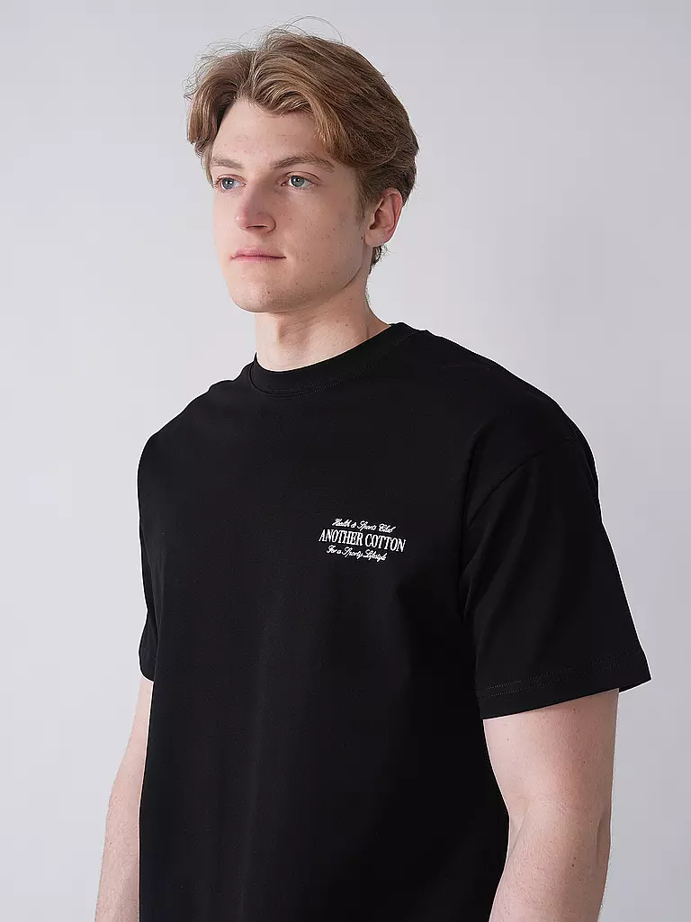 ANOTHER COTTON LAB | T-Shirt  | schwarz
