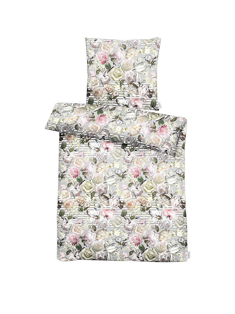 APELT Satin Bettwäsche Cosima 70x90cm / 140x200cm rosa