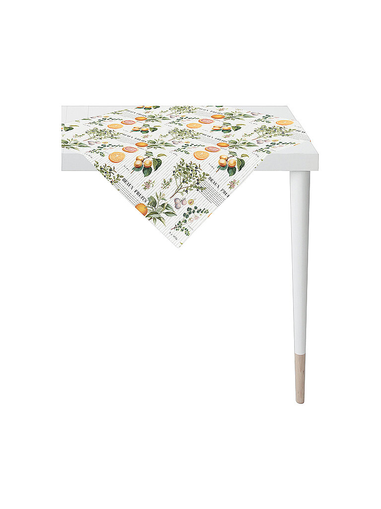 APELT Mitteldecke Summertime 88x88cm Weiss/Bunt bunt