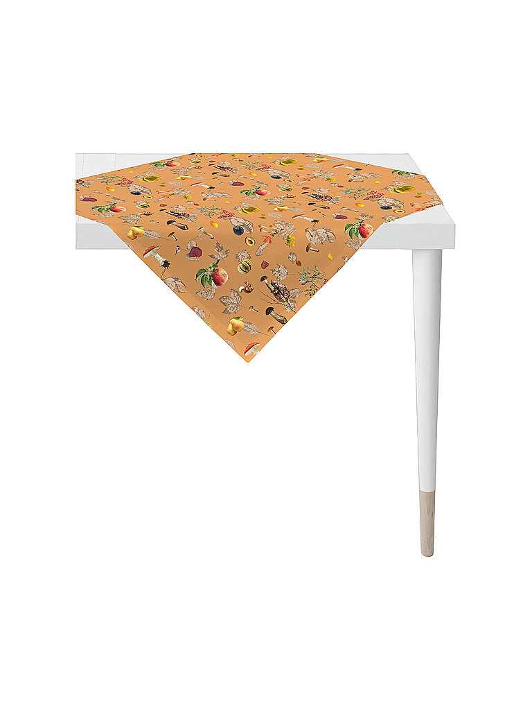 APELT Mitteldecke 85x85 SEASON Apricot orange – APELT