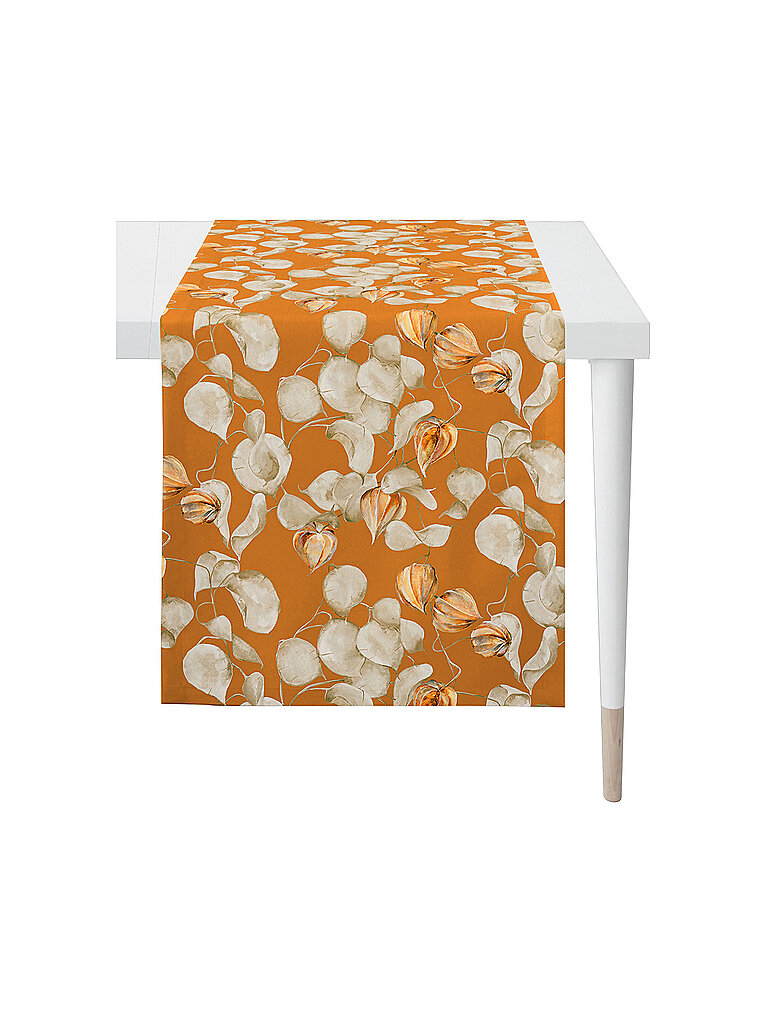 APELT Tischläufer 140x48cm SEASON Orange orange – APELT