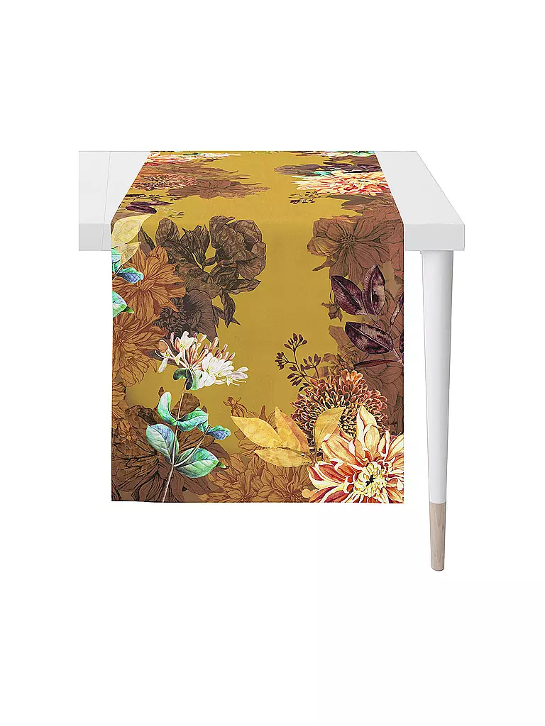 APELT | Läufer HERBSTZEIT 48x140cm Gelb | gelb