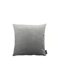 APELT | Samt Kissenhülle 46x46cm SOFTSTYLE Weiss | hellgrau