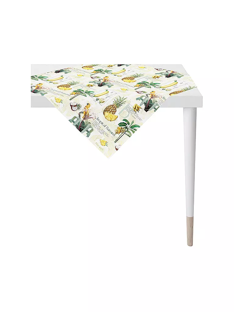 APELT | Tischläufer SUMMERTIME 48x140cm Obst | creme
