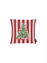 APELT | Weihnachts Kissenhülle 40x40cm SEASON Rot  | dunkelrot