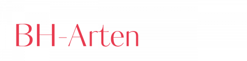 Der rote Text lautet „BH-Arten“ auf weißem Hintergrund.