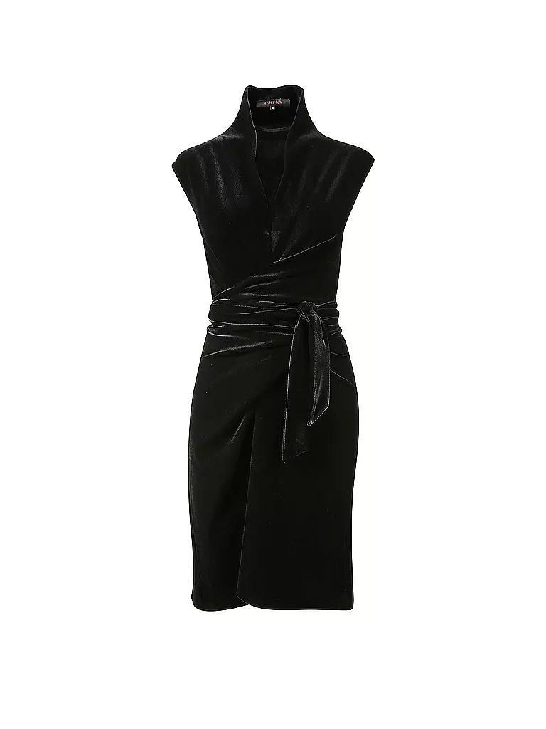 ARDEA LUH | Samtkleid | schwarz