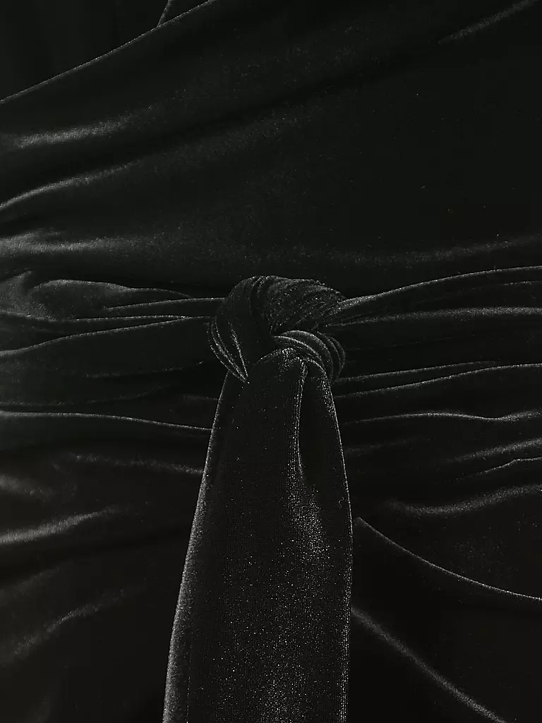 ARDEA LUH | Samtkleid | schwarz