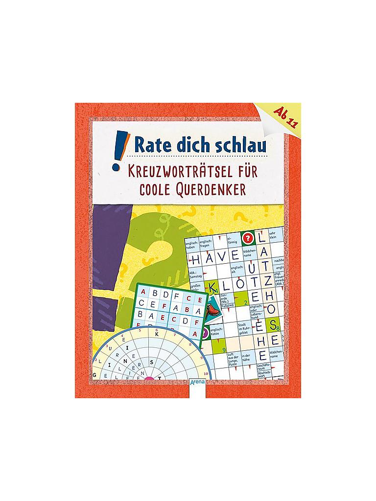 ARENA VERLAG | Buch - Rate dich schlau! Kreuzworträtsel für coole Querdenker | keine Farbe