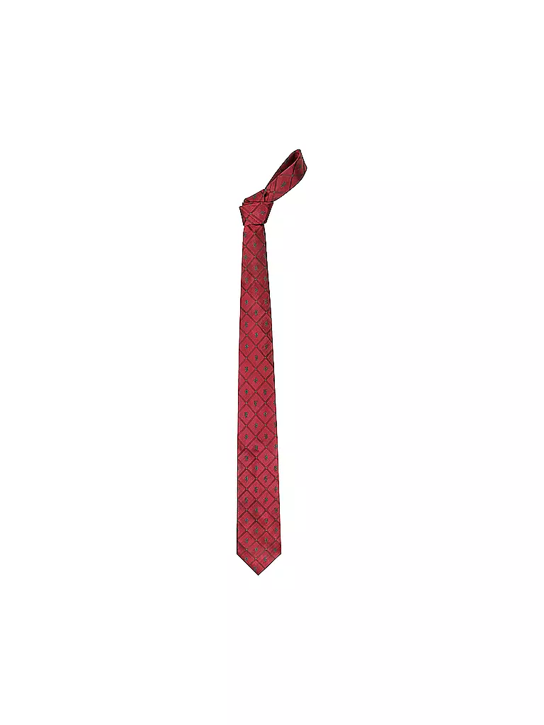 ARIDO | Seiden-Krawatte  | rot