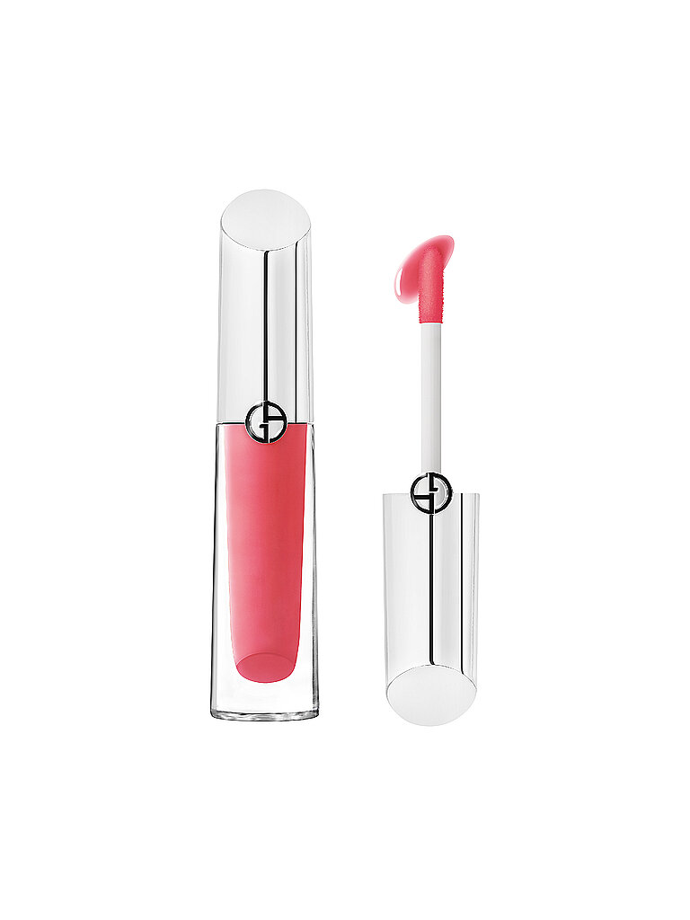 ARMANI beauty Prisma Glass Lipgloss Lippen Make-up lipgloss Gel rosa (002 ROSA) glossy glänzend für sensible haut geeignet
