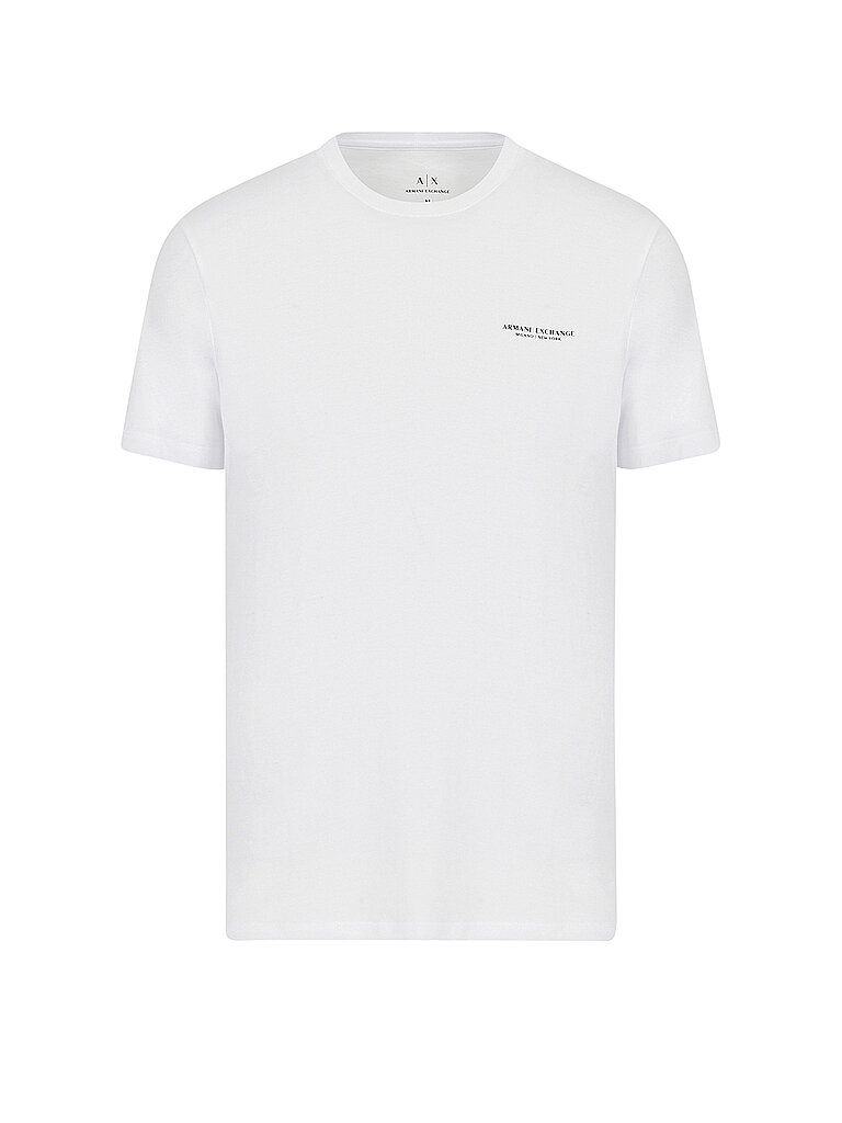 Armani Exchange T-Shirt Regular Fit Weiss | Xl