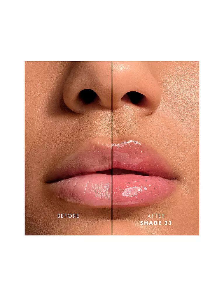 ARMANI COSMETICS | Lip Gloss - Prisma Glass Icy Plumper (33 Rosewood Frost) | orange