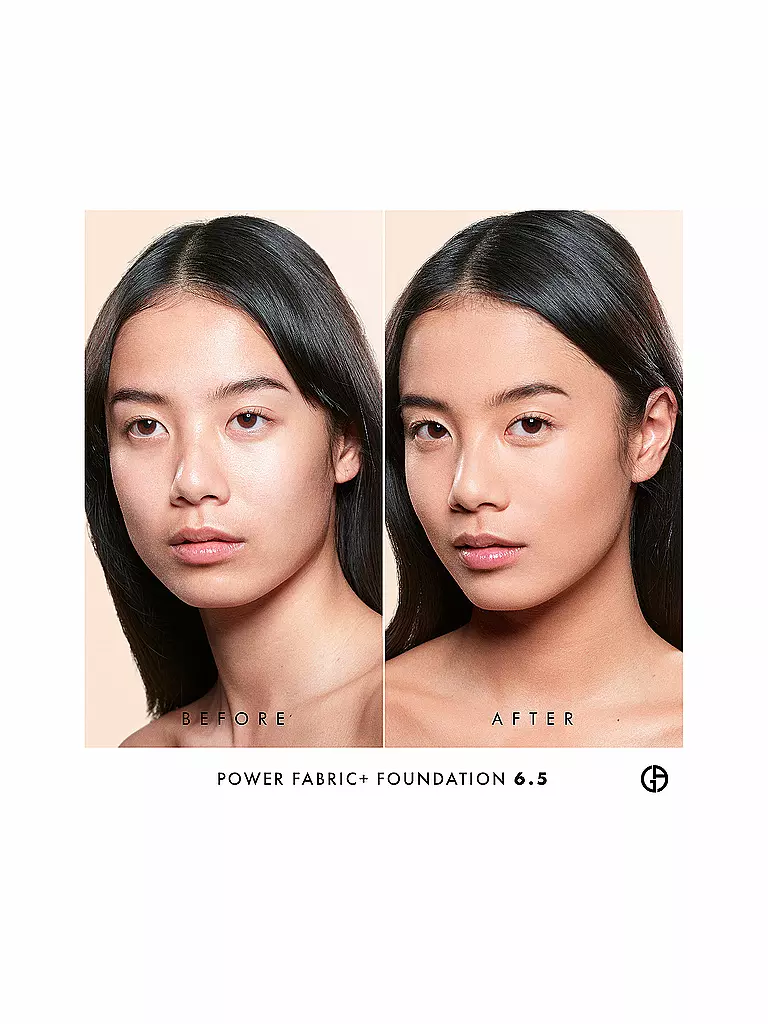 ARMANI COSMETICS | Power Fabric + Longwear High Coverage Foundation  ( 6.5 ) | camel